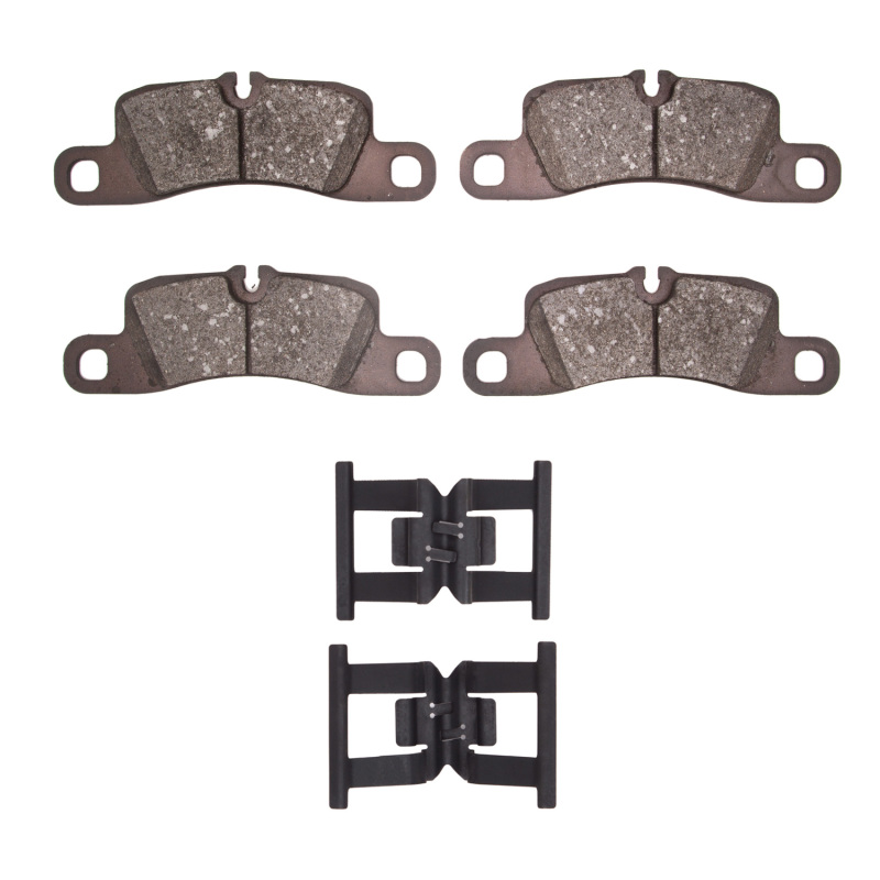 Porsche Cayenne Brake Pads - Rear - R1 Concepts - Semi-Met - 2009